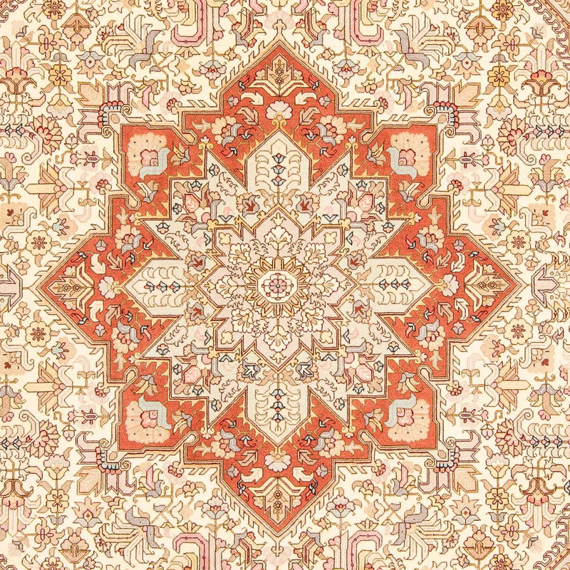 Tapis persan - Tabriz - Royal - 305 x 207 cm - beige