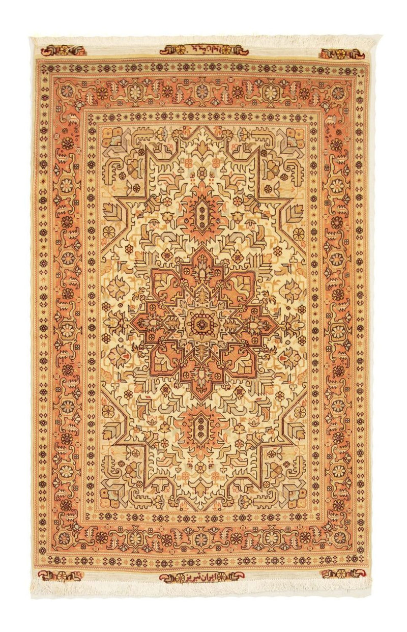 Tapis persan - Tabriz - Royal - 150 x 103 cm - beige