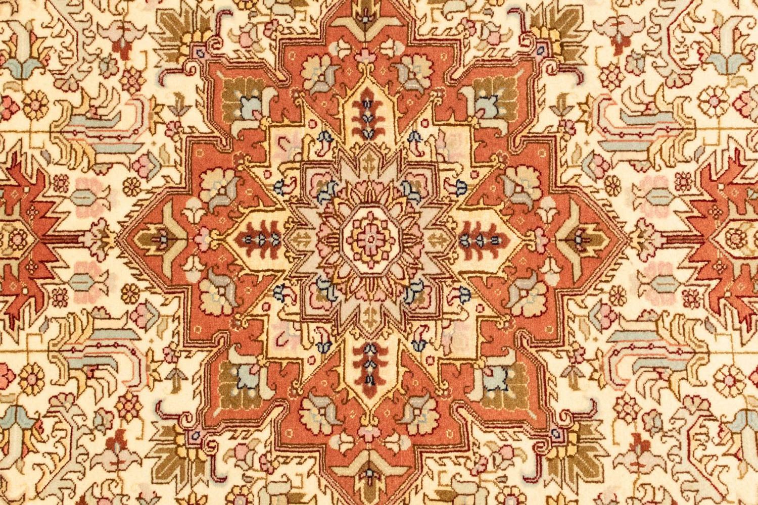 Tapis persan - Tabriz - Royal - 150 x 103 cm - beige