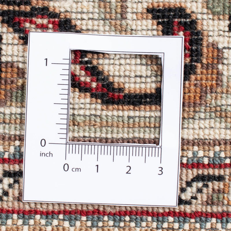 Tapis persan - Tabriz - 298 x 198 cm - bleu foncé