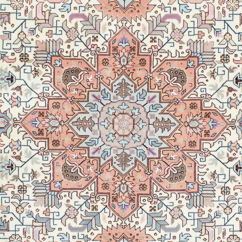 Tapis persan - Tabriz - Royal - 202 x 150 cm - beige