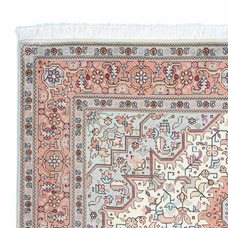 Tapis persan - Tabriz - Royal - 202 x 150 cm - beige