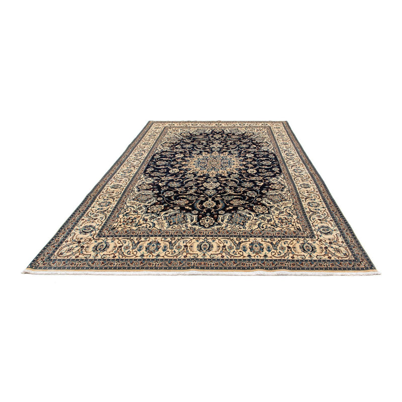 Tapis persan - Nain - Royal - 309 x 203 cm - noir