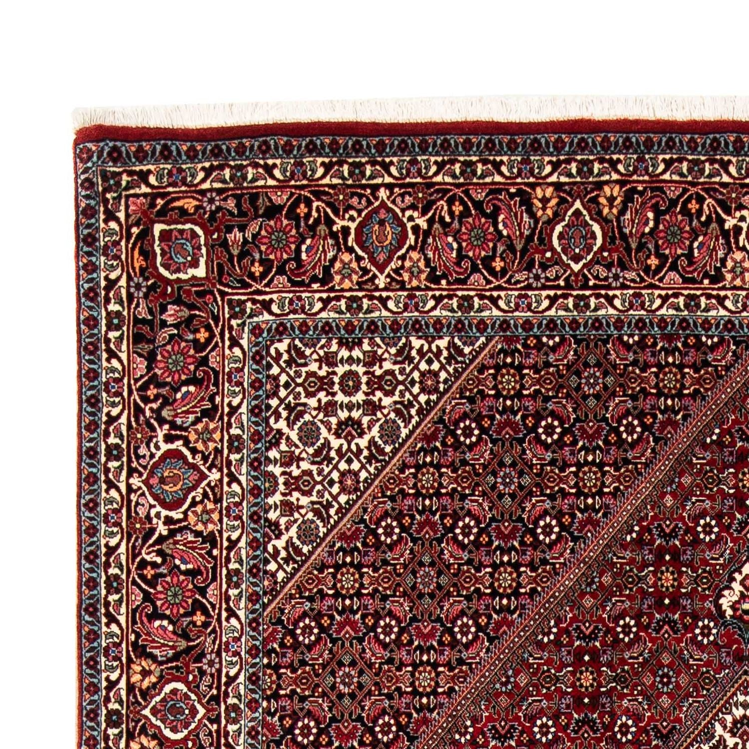 Tapis persan - Bidjar - 243 x 167 cm - rouge