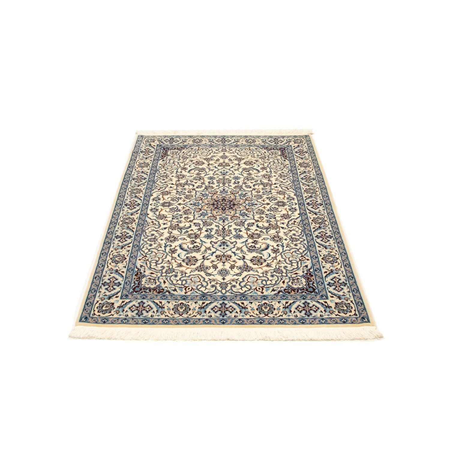 Tapis persan - Nain - Premium - 137 x 90 cm - beige