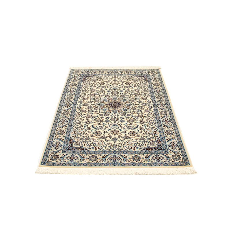 Tapis persan - Nain - Premium - 137 x 90 cm - beige