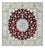 Tapis persan - Nain - Royal carré  - 156 x 145 cm - rouge foncé