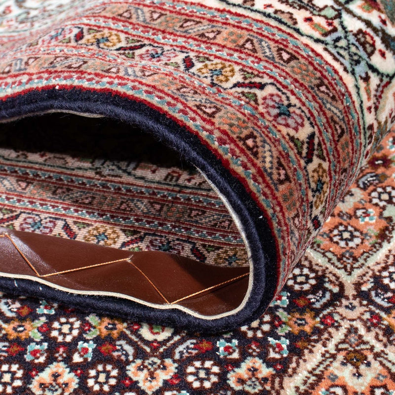 Tapis persan - Tabriz - 295 x 206 cm - marron foncé