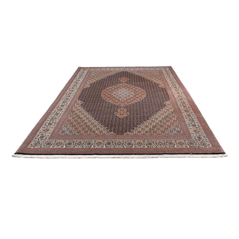 Tapis persan - Tabriz - 295 x 206 cm - marron foncé