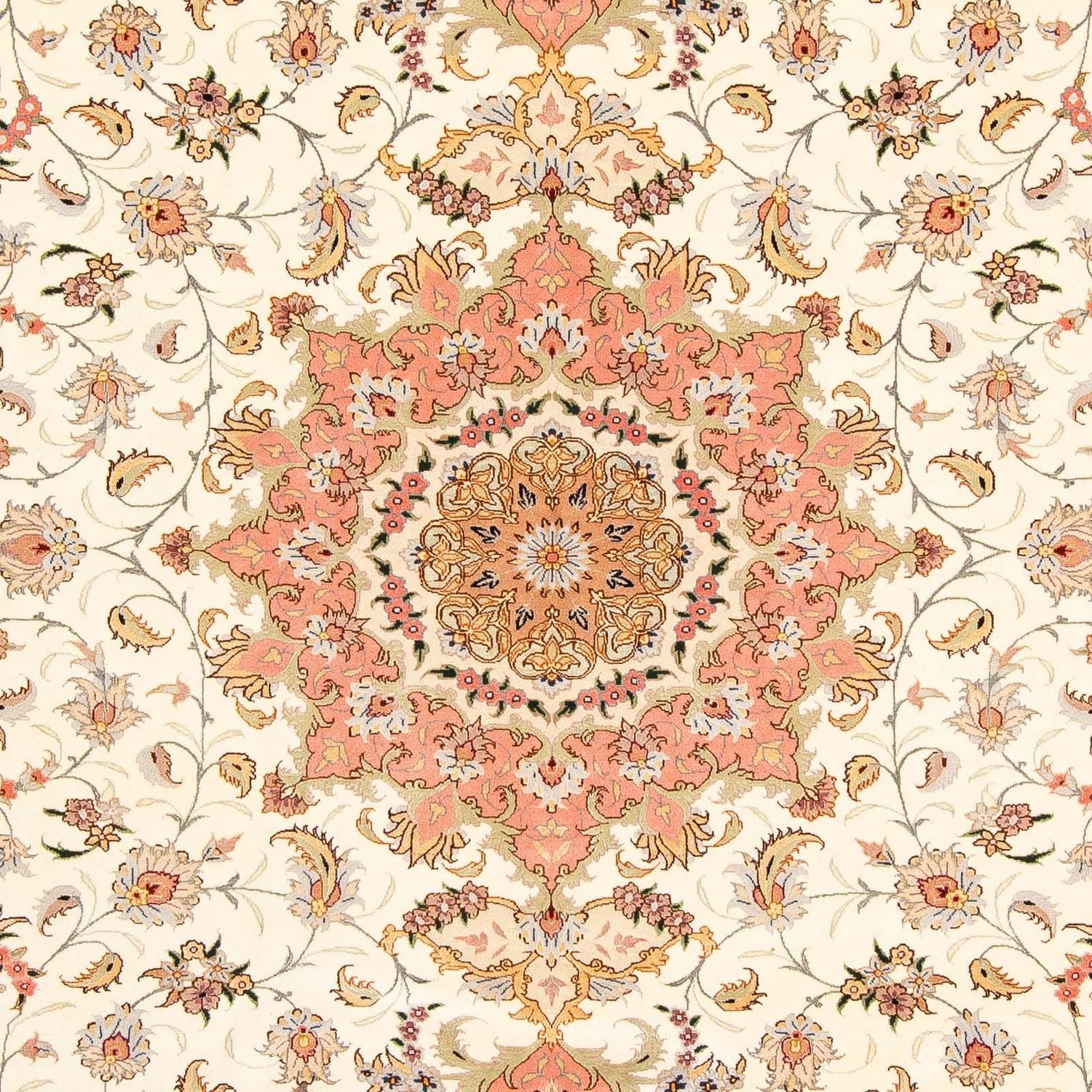 Tapis persan - Tabriz - Royal - 305 x 204 cm - beige