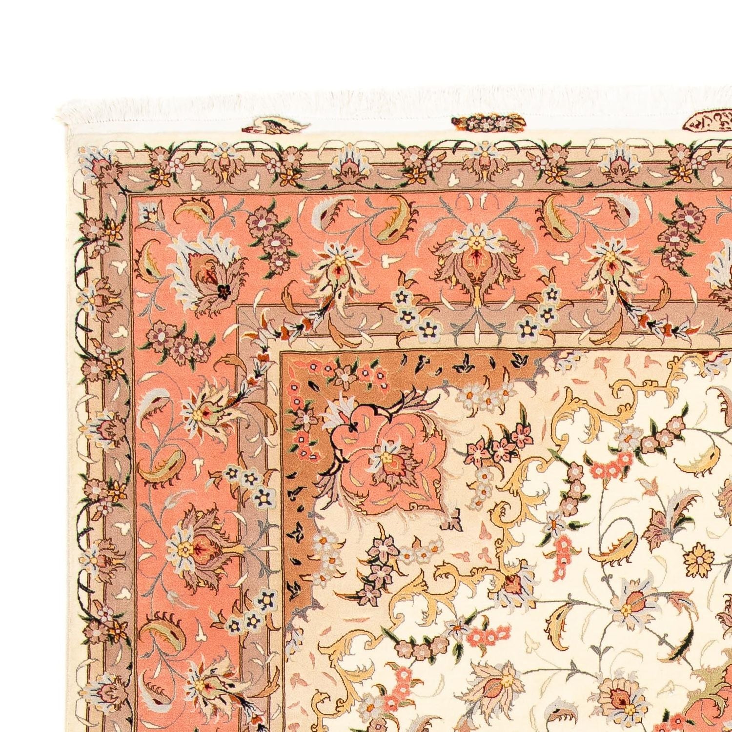 Tapis persan - Tabriz - Royal - 305 x 204 cm - beige