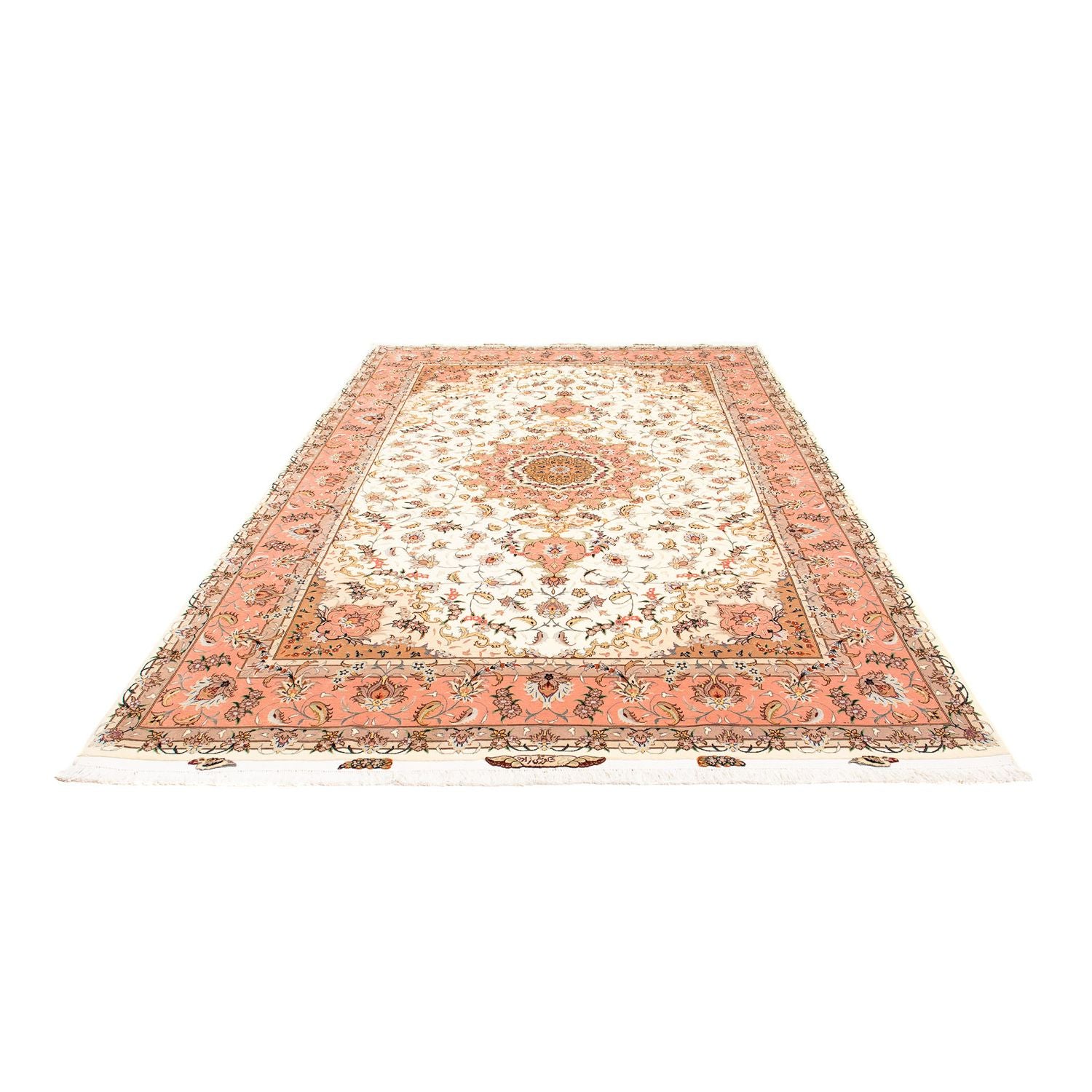Tapis persan - Tabriz - Royal - 305 x 204 cm - beige