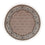 Tapis persan - Tabriz - Royal ronde  - 151 x 151 cm - beige