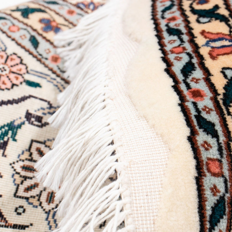 Tapis persan - Tabriz - Royal ronde  - 151 x 151 cm - beige