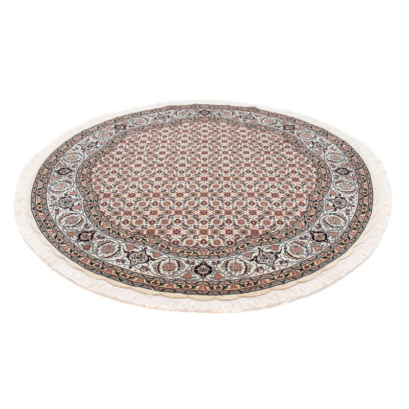 Tapis persan - Tabriz - Royal ronde  - 151 x 151 cm - beige