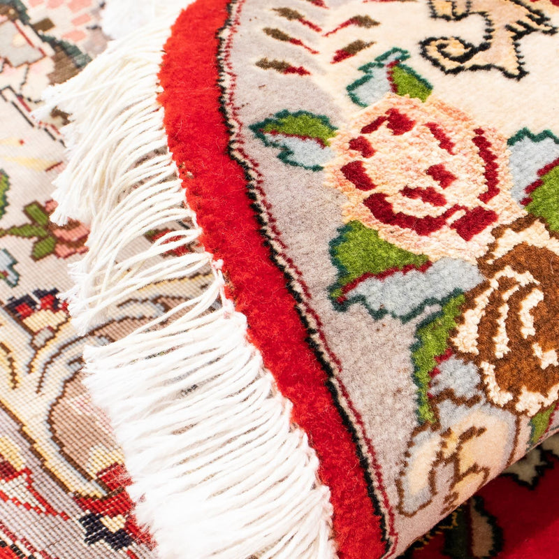 Tapis persan - Tabriz - Royal ovale  - 200 x 130 cm - rouge