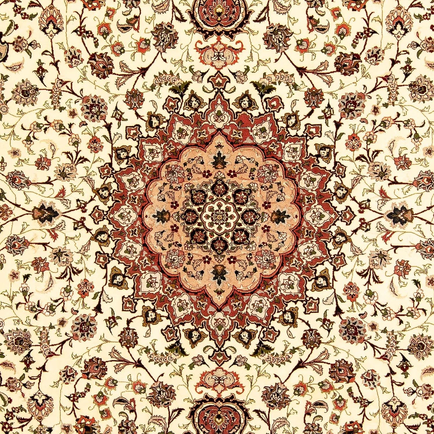 Tapis persan - Tabriz - Royal - 359 x 248 cm - beige