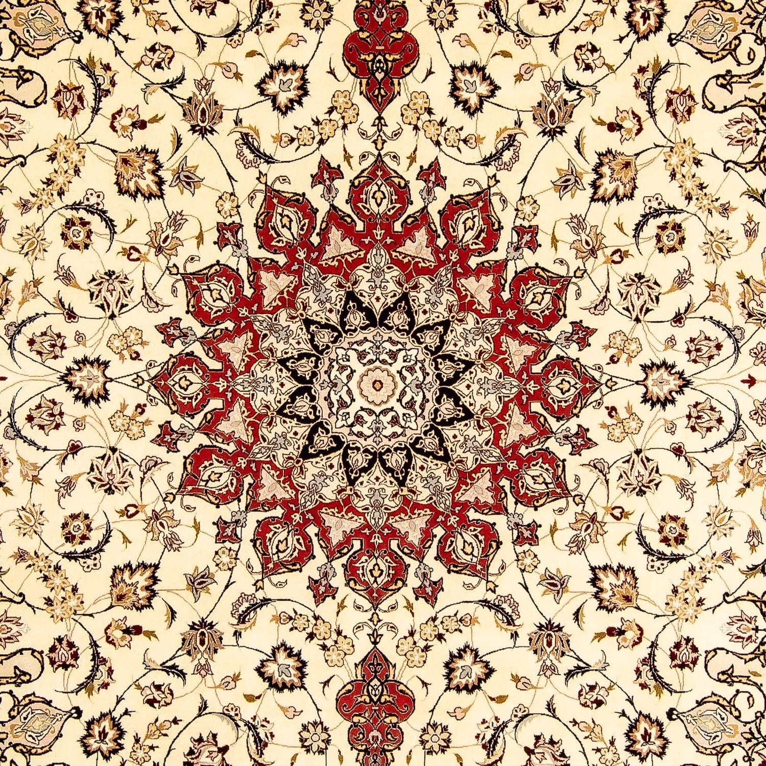 Tapis persan - Tabriz - Royal - 348 x 254 cm - beige
