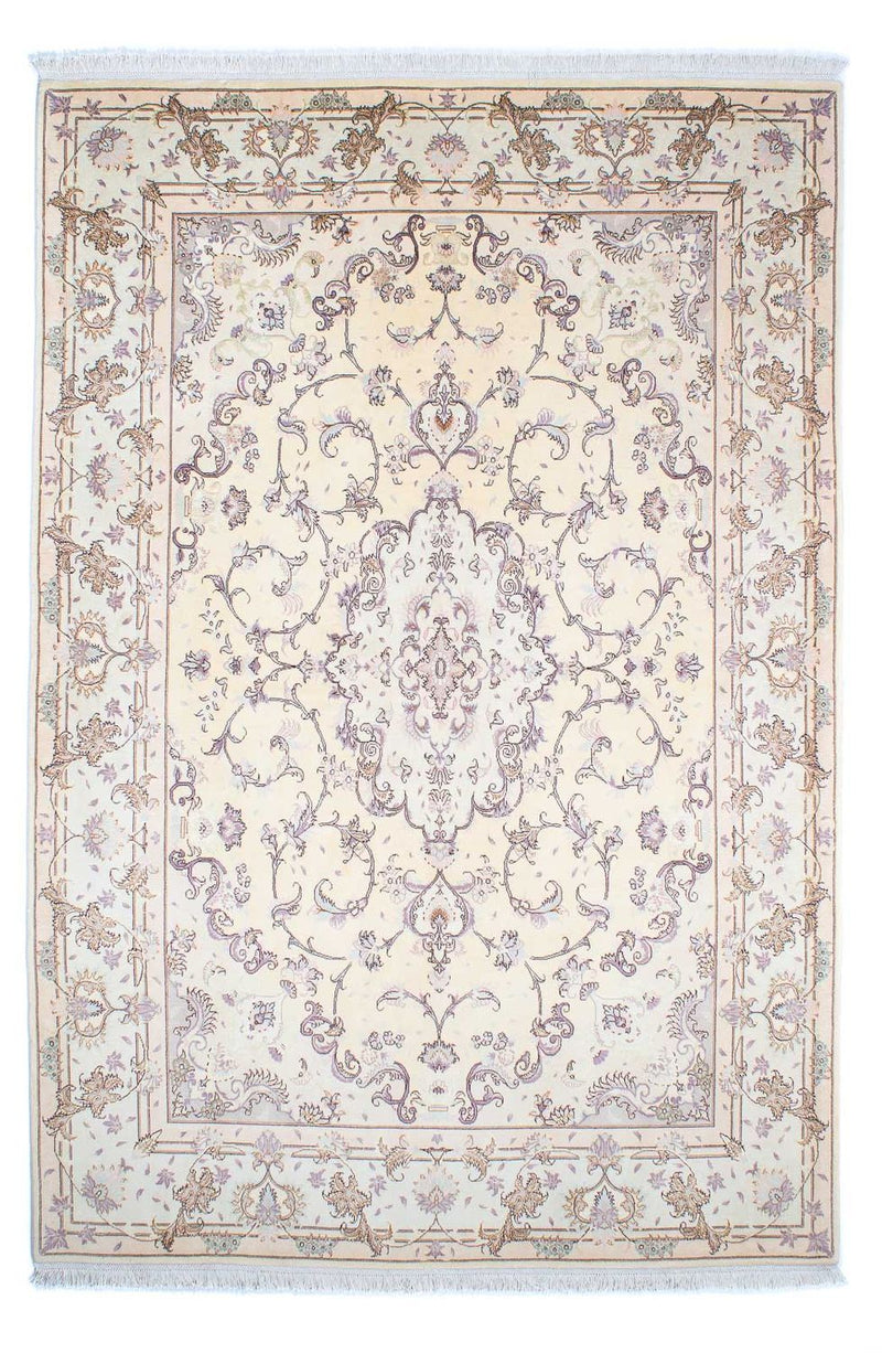 Tapis persan - Tabriz - Royal - 239 x 163 cm - beige