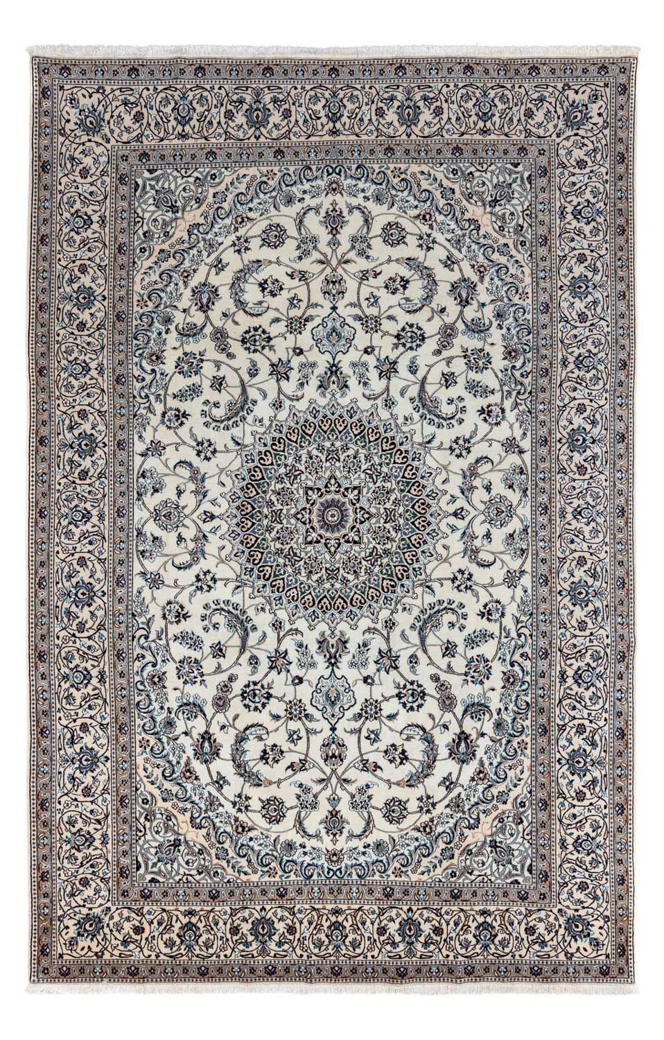 Tapis persan - Nain - Royal - 372 x 248 cm - beige