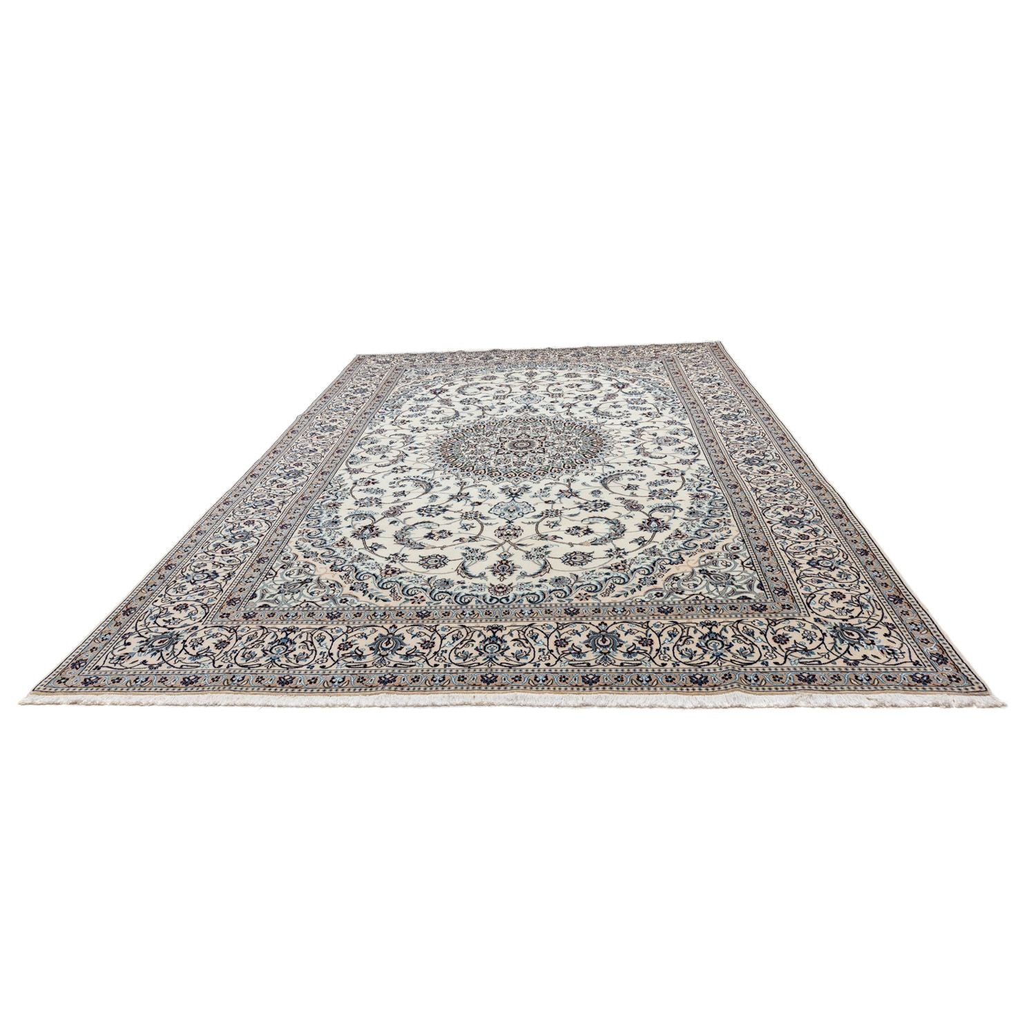 Tapis persan - Nain - Royal - 372 x 248 cm - beige