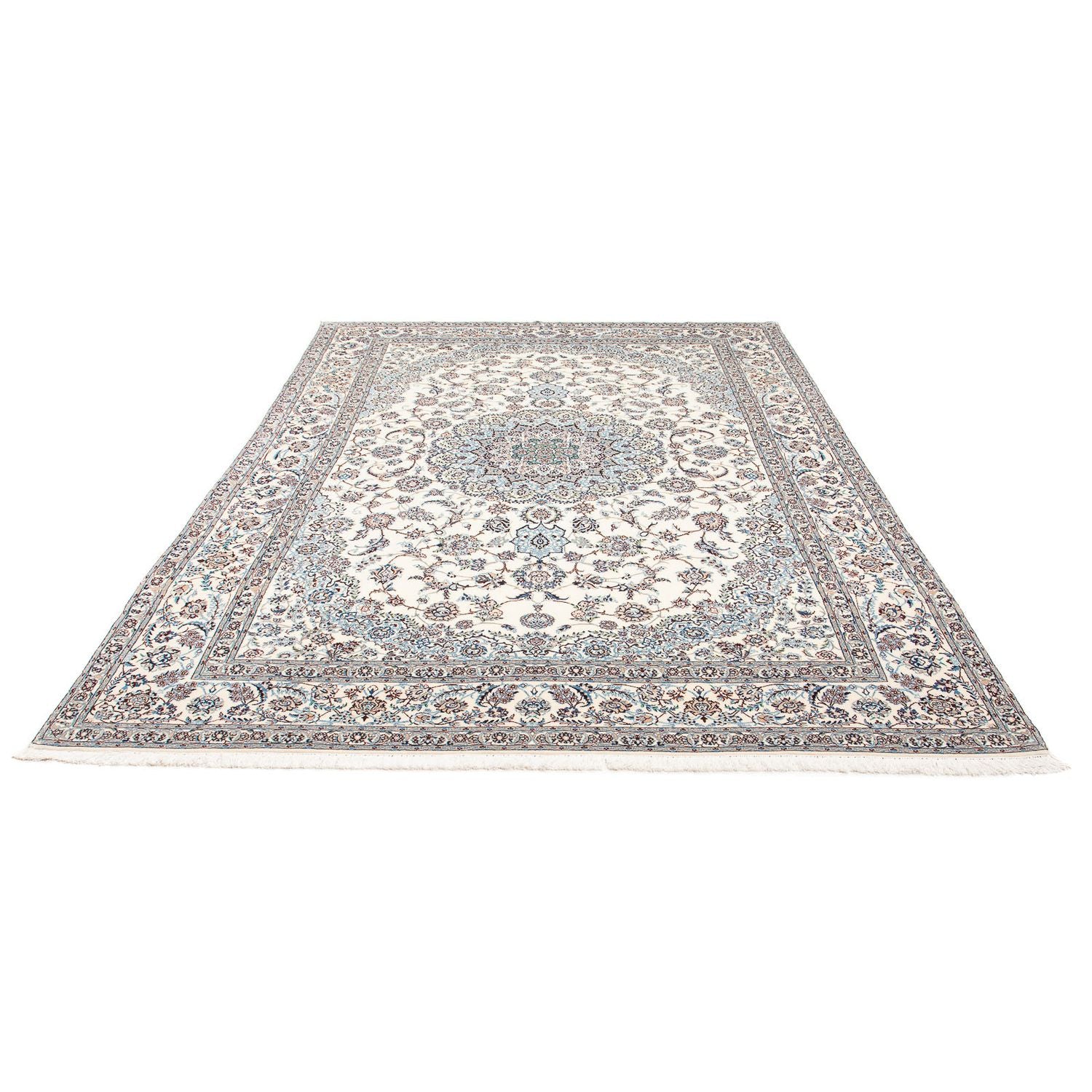 Tapis persan - Nain - Premium - 284 x 194 cm - beige