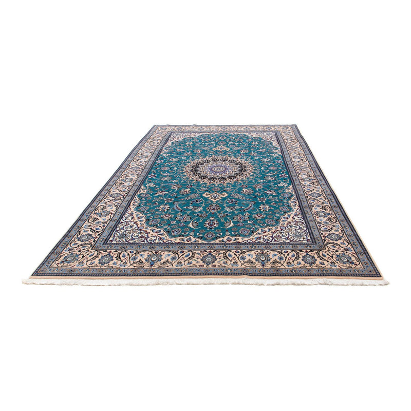 Tapis persan - Nain - Premium - 305 x 201 cm - bleu de mer