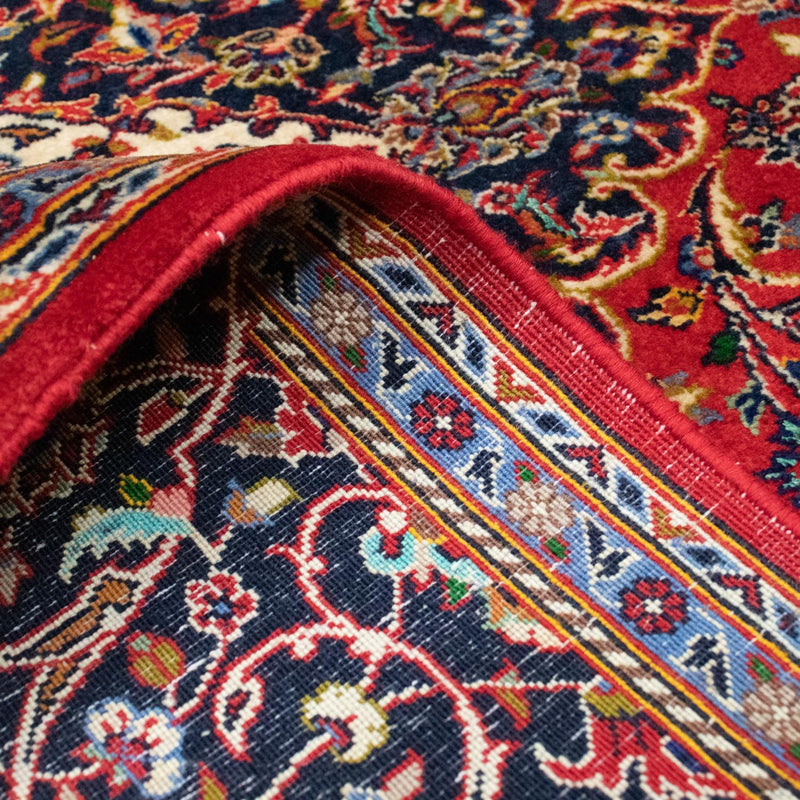 Tapis persan - Keshan - 224 x 140 cm - rouge