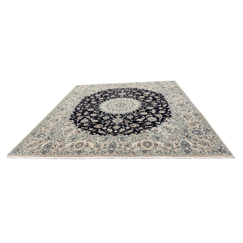Tapis persan - Nain - Royal - 298 x 252 cm - noir
