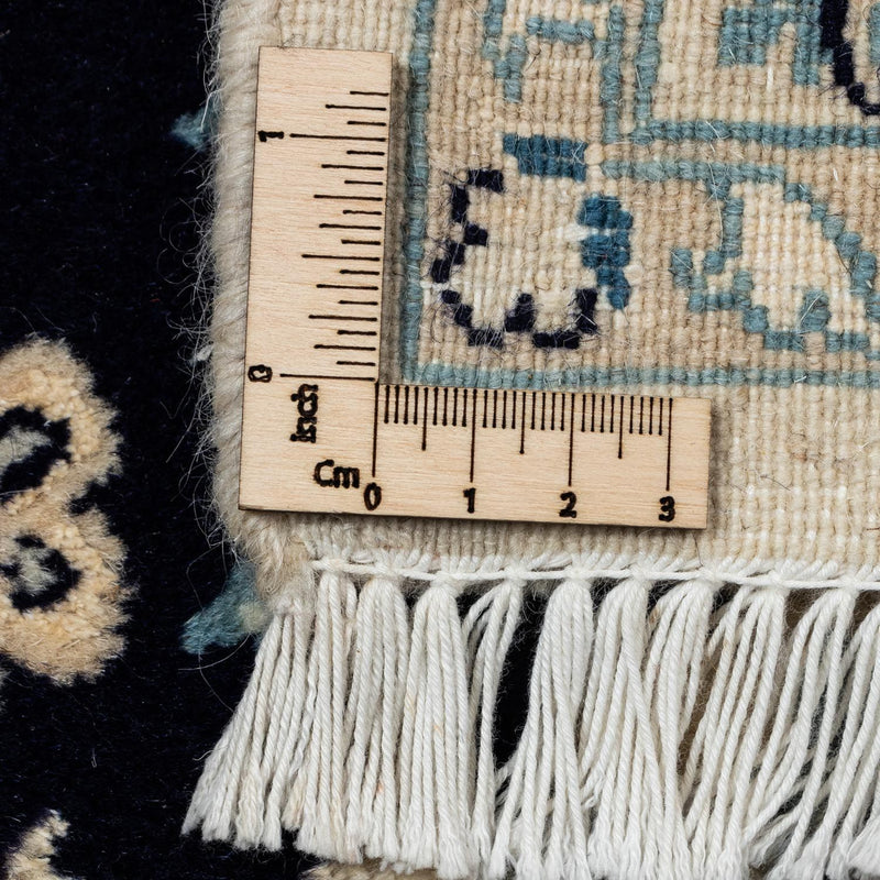 Tapis persan - Nain - Royal - 298 x 252 cm - noir