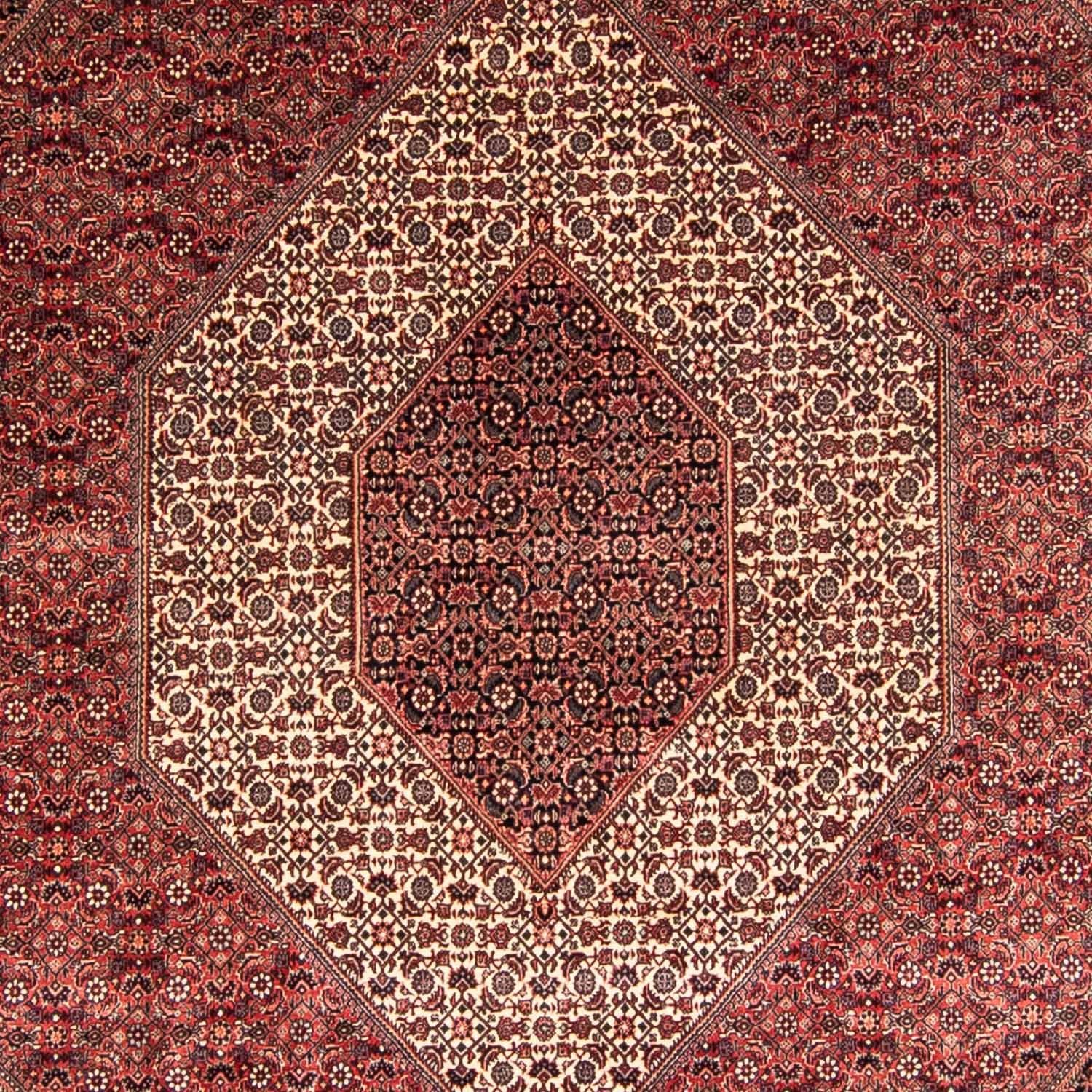 Tapis persan - Bidjar - 340 x 252 cm - rouge clair