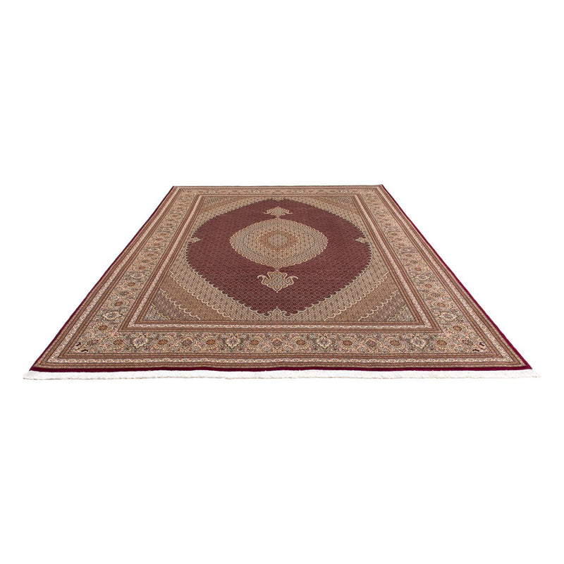 Tapis persan - Tabriz - 351 x 254 cm - rouge foncé