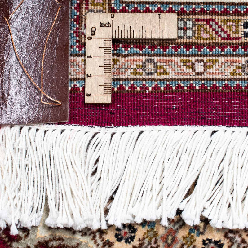 Tapis persan - Tabriz - 351 x 254 cm - rouge foncé