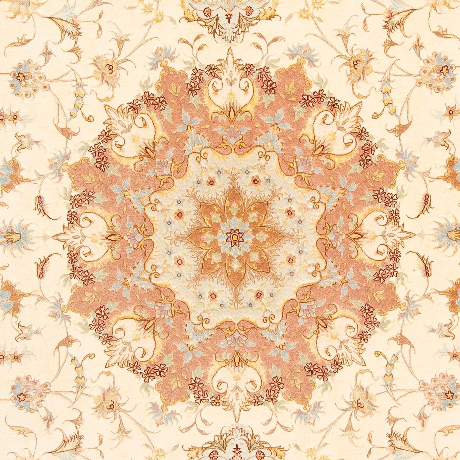 Tapis persan - Tabriz - Royal - 312 x 203 cm - beige