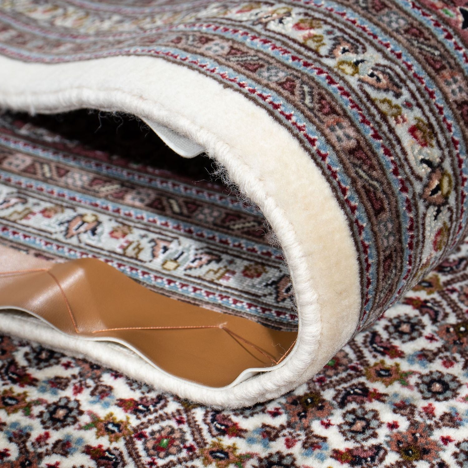 Tapis persan - Tabriz - 302 x 203 cm - beige