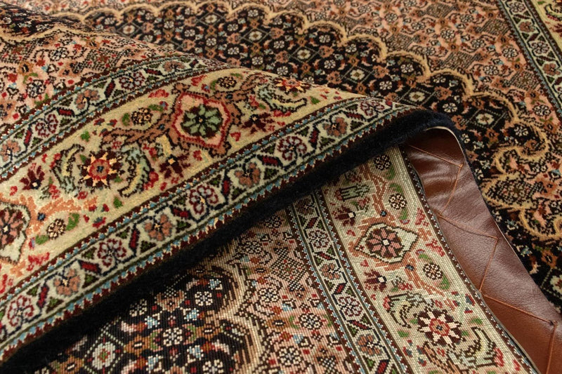 Tapis persan - Tabriz - Royal - 142 x 103 cm - bleu foncé