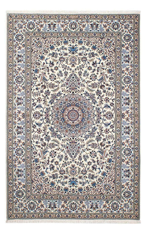 Tapis persan - Nain - Premium - 196 x 130 cm - beige