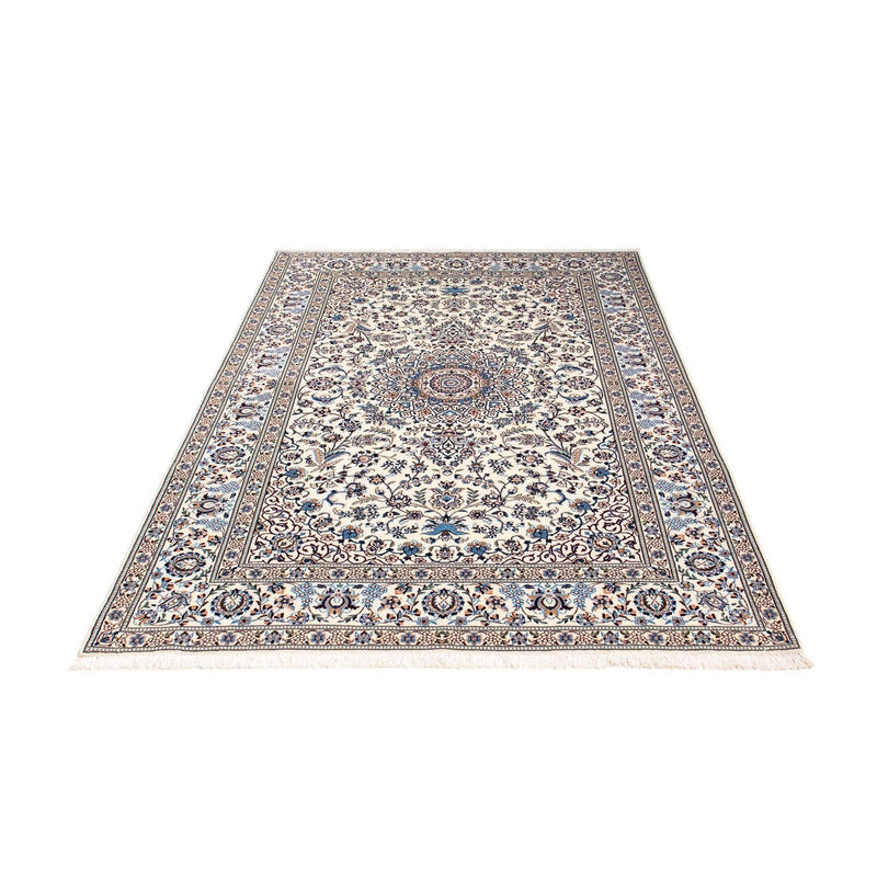 Tapis persan - Nain - Premium - 196 x 130 cm - beige