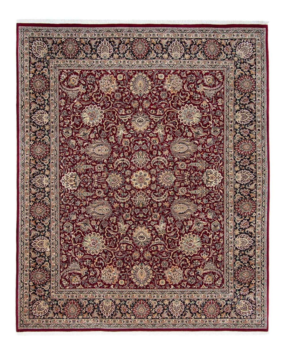 Tapis vintage - 305 x 244 cm - rouge foncé