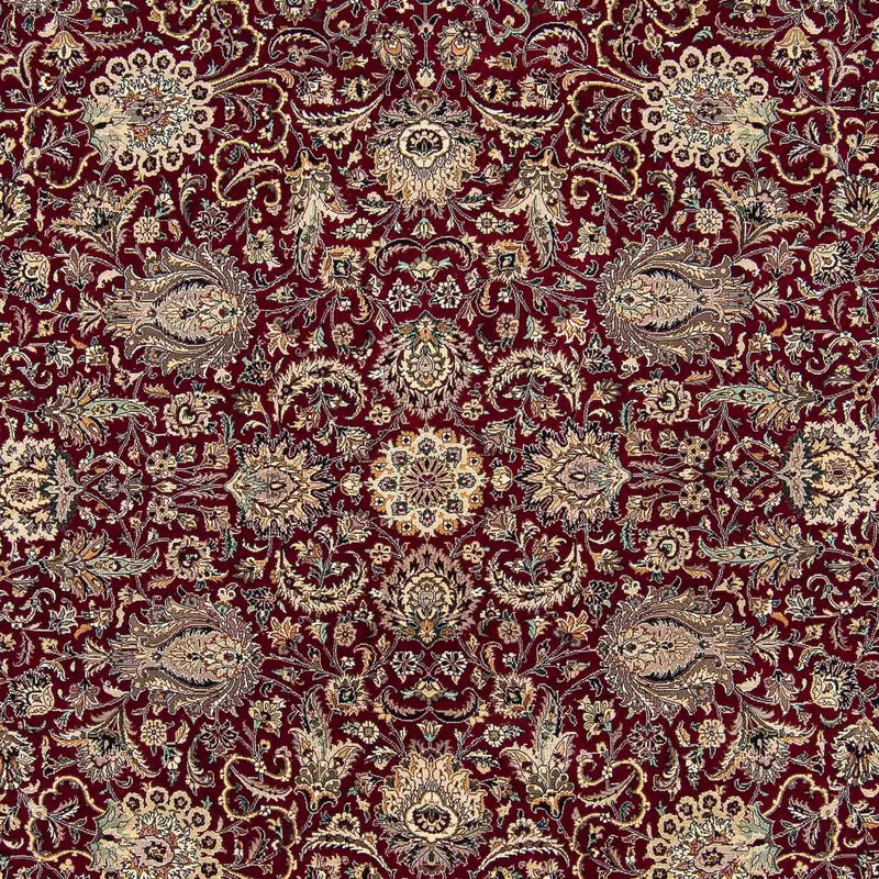Tapis vintage - 305 x 244 cm - rouge foncé