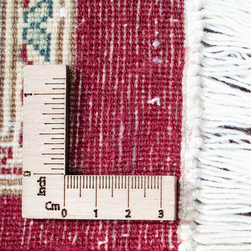 Tapis vintage - 305 x 244 cm - rouge foncé