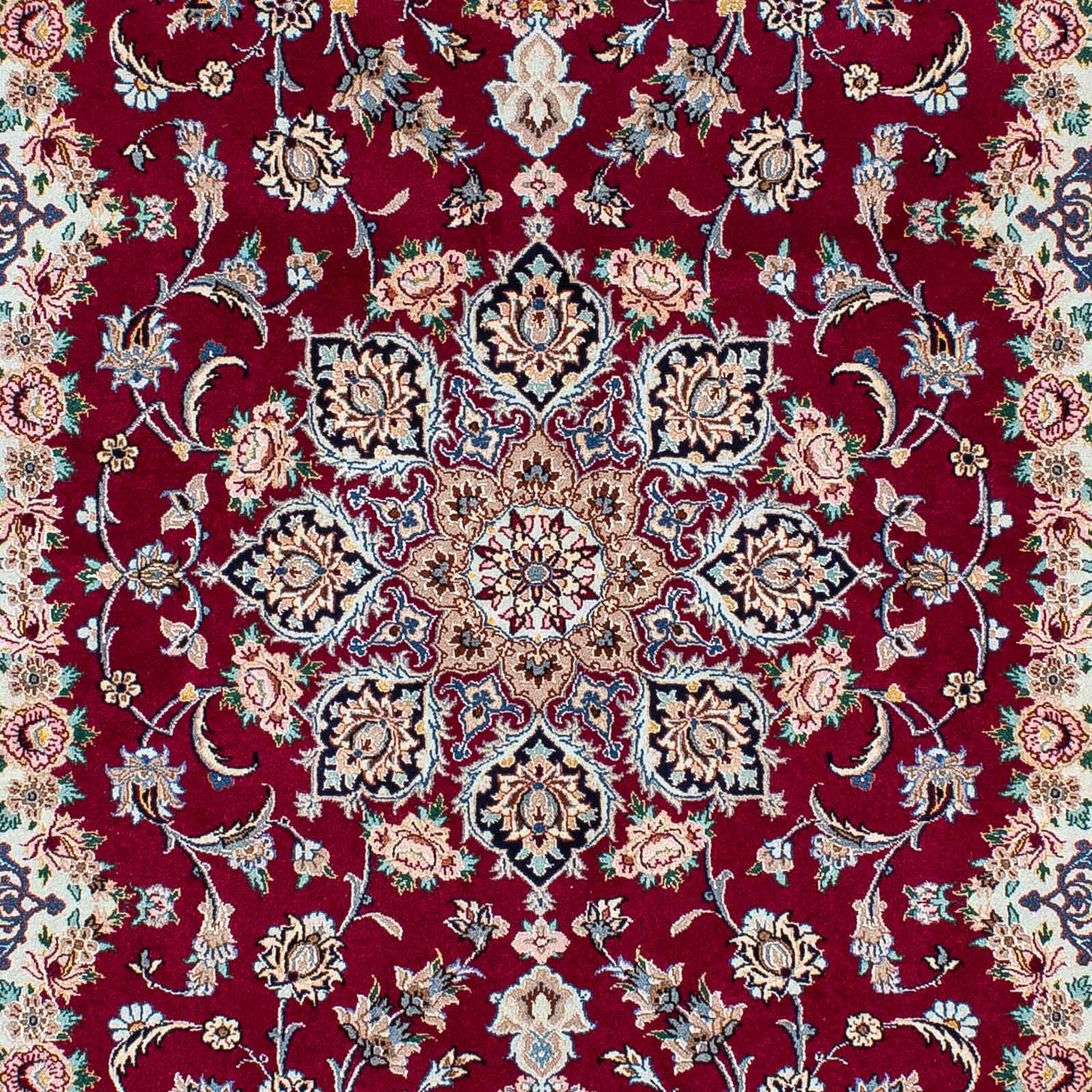 Tapis persan - Isfahan - Premium - 194 x 131 cm - rouge