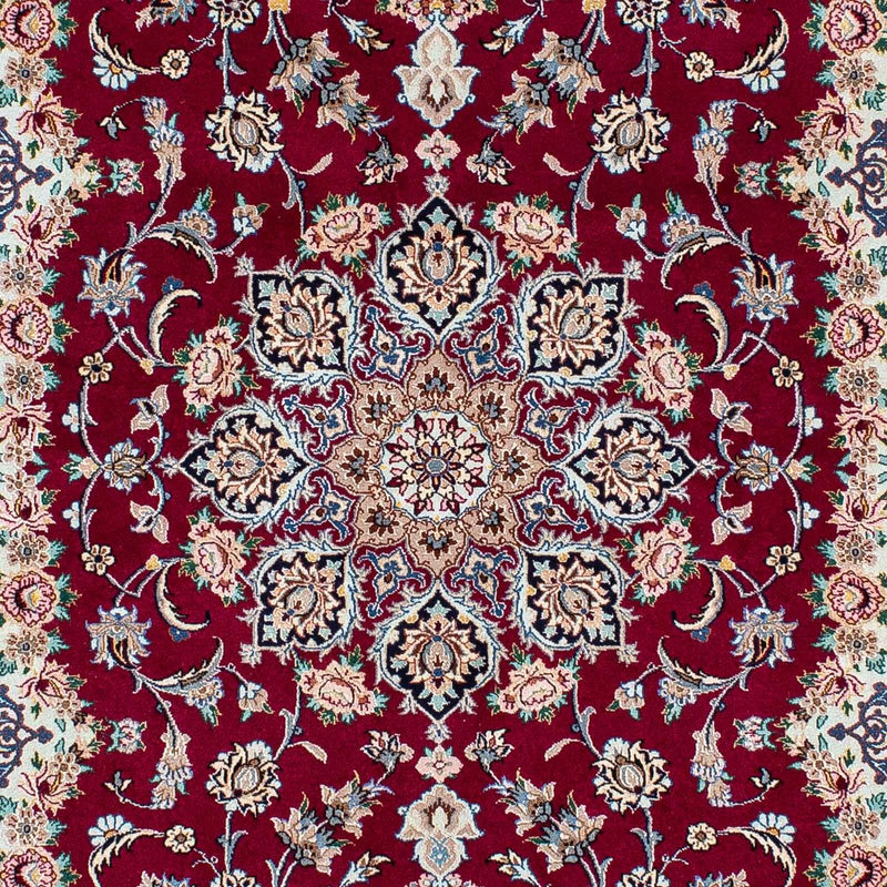 Tapis persan - Isfahan - Premium - 194 x 131 cm - rouge
