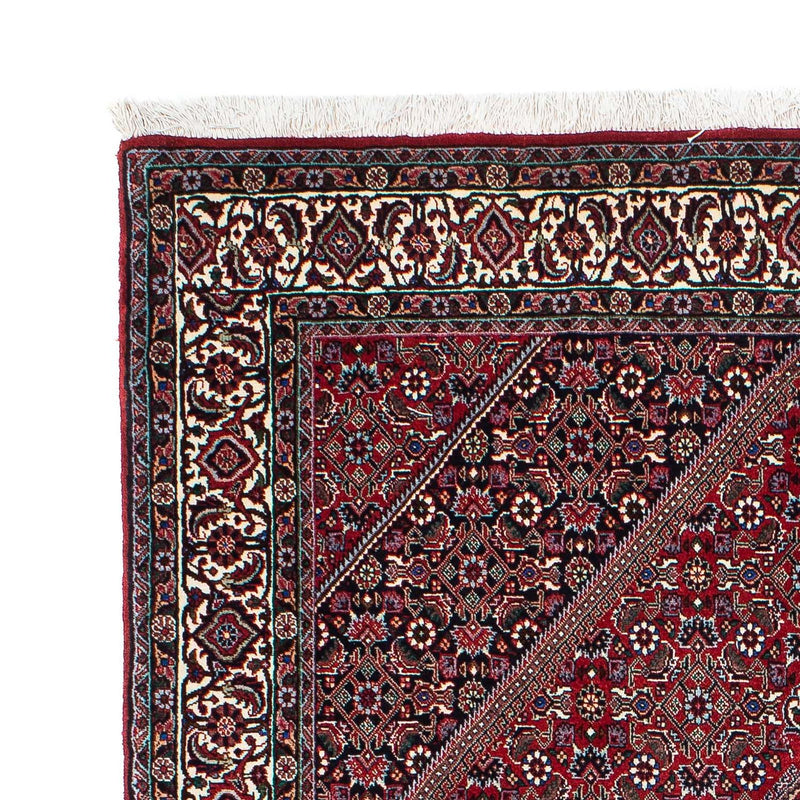 Tapis persan - Bidjar - 212 x 132 cm - rouge clair
