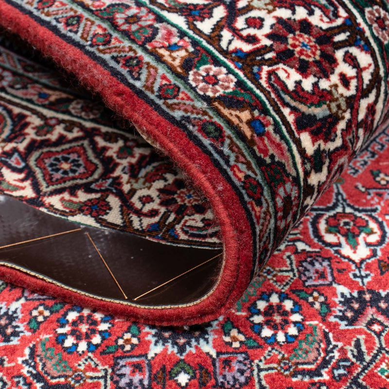 Tapis persan - Bidjar - 212 x 132 cm - rouge clair