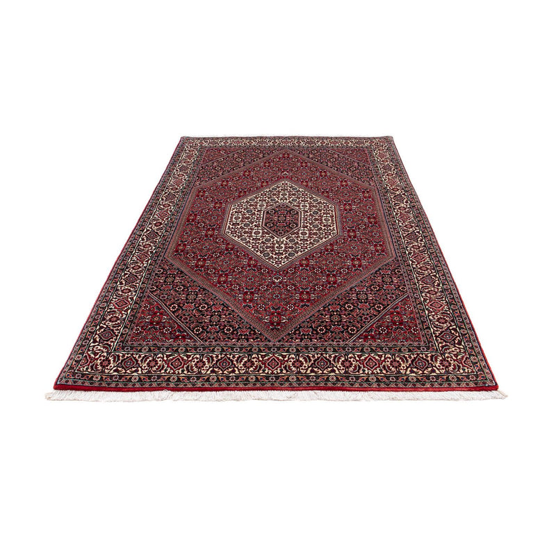 Tapis persan - Bidjar - 212 x 132 cm - rouge clair