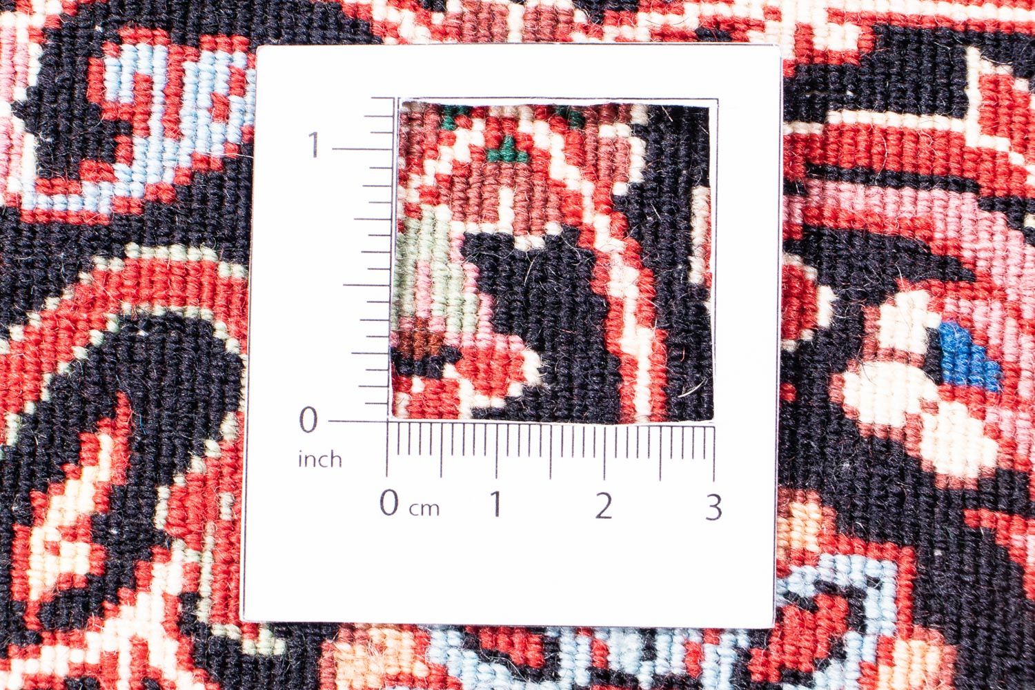 Tapis persan - Bidjar - 355 x 248 cm - rouge clair