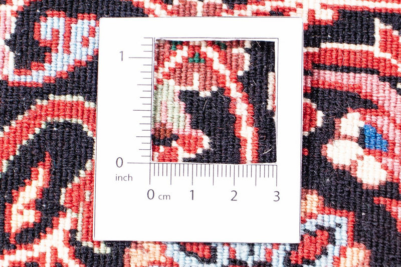 Tapis persan - Bidjar - 355 x 248 cm - rouge clair