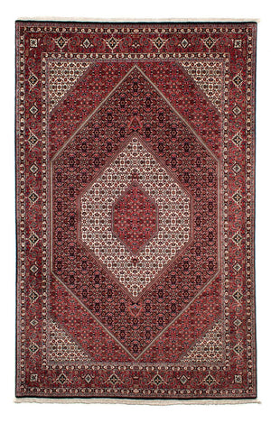 Tapis persan - Bidjar - 308 x 202 cm - rouge clair