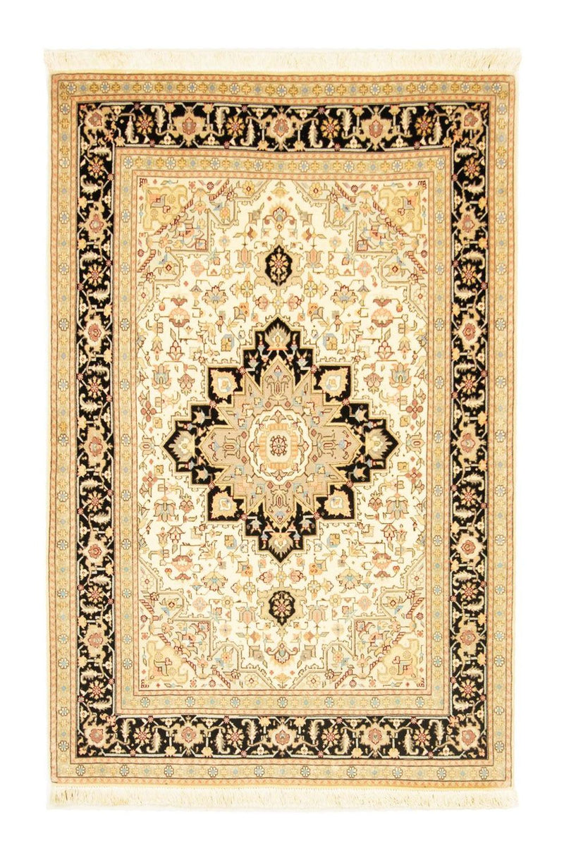 Tapis persan - Tabriz - Royal - 156 x 104 cm - beige